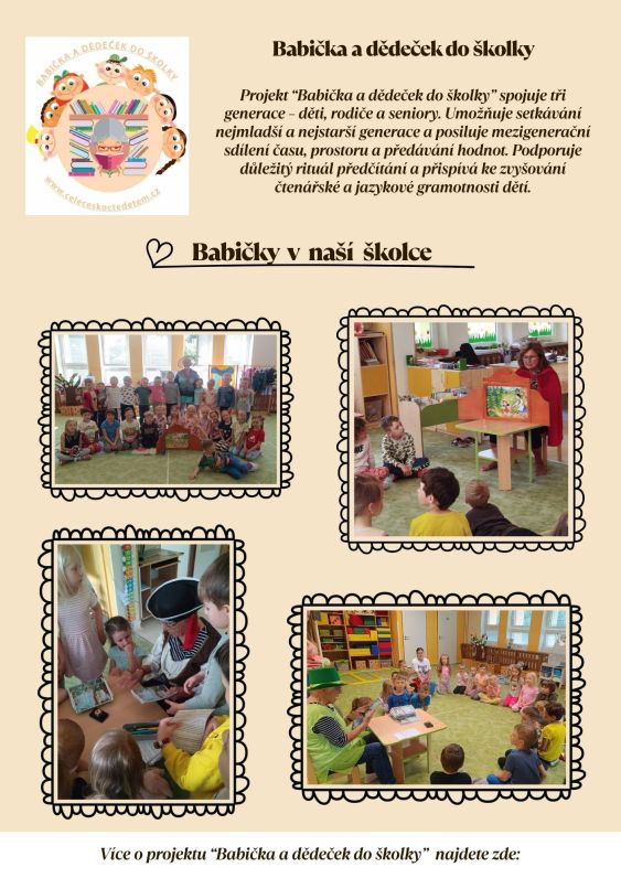 Babička v naší školce Babička v naší školce